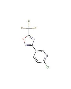 Astatech 2-CHLORO-5-[5-(TRIFLUOROMETHYL)-1,2,4-OXADIAZOL-3-YL]PYRIDINE, 95.00% Purity, 0.25G